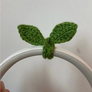 Crochet Sprout for Headphones